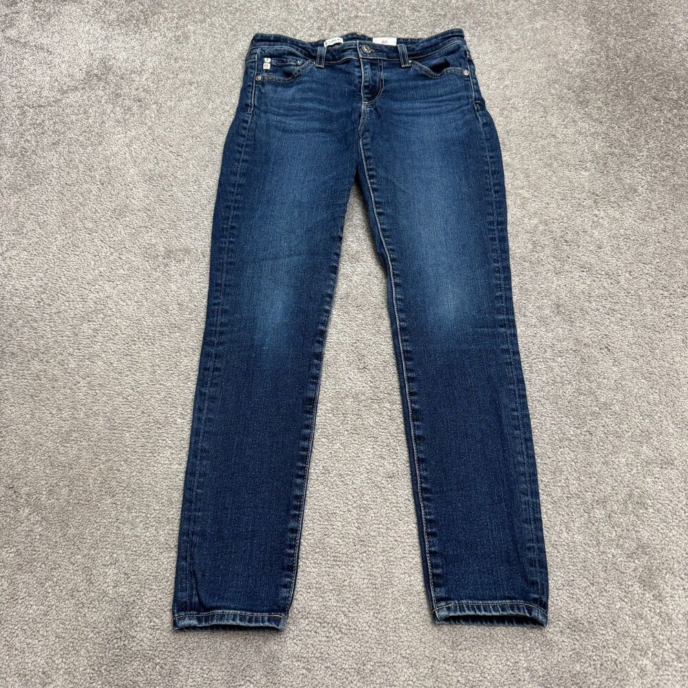 AG Adriano Goldschmied The Legging Ankle B-Type Denim Jeans Women 25x27 Mid Rise